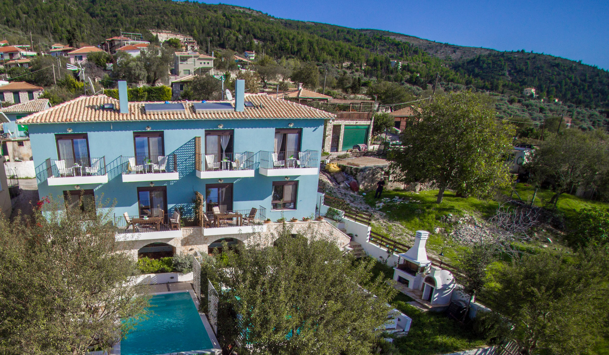 Yades Villas Athánion エクステリア 写真